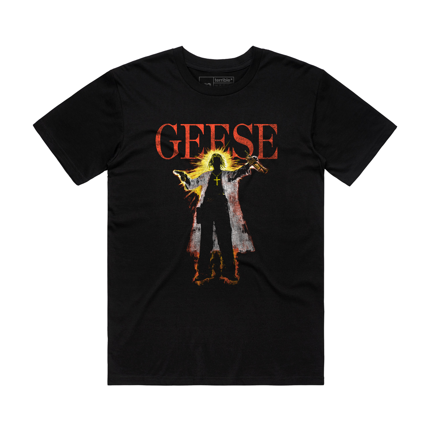 Trumpet Jesus Tee UK