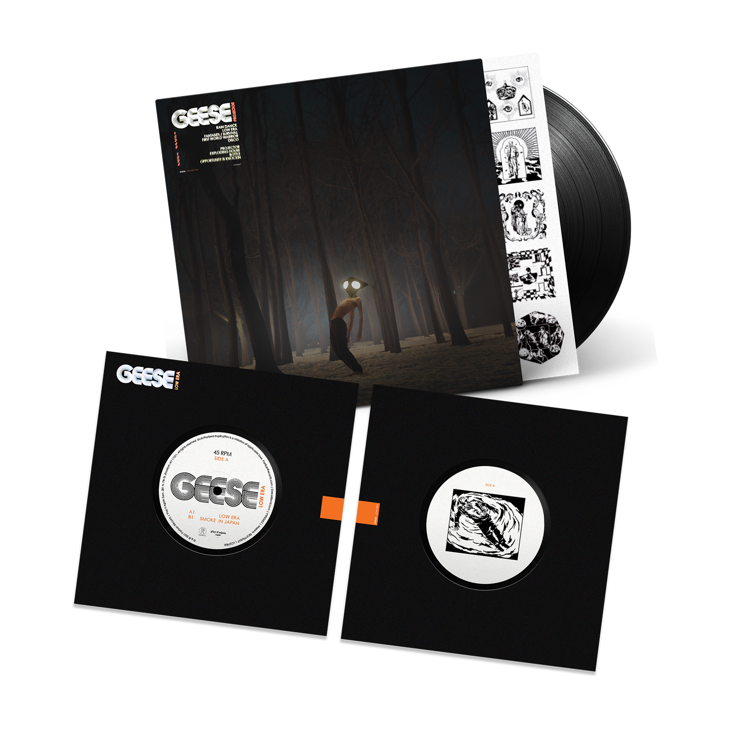 PROJECTOR LP + "LOW ERA" 7