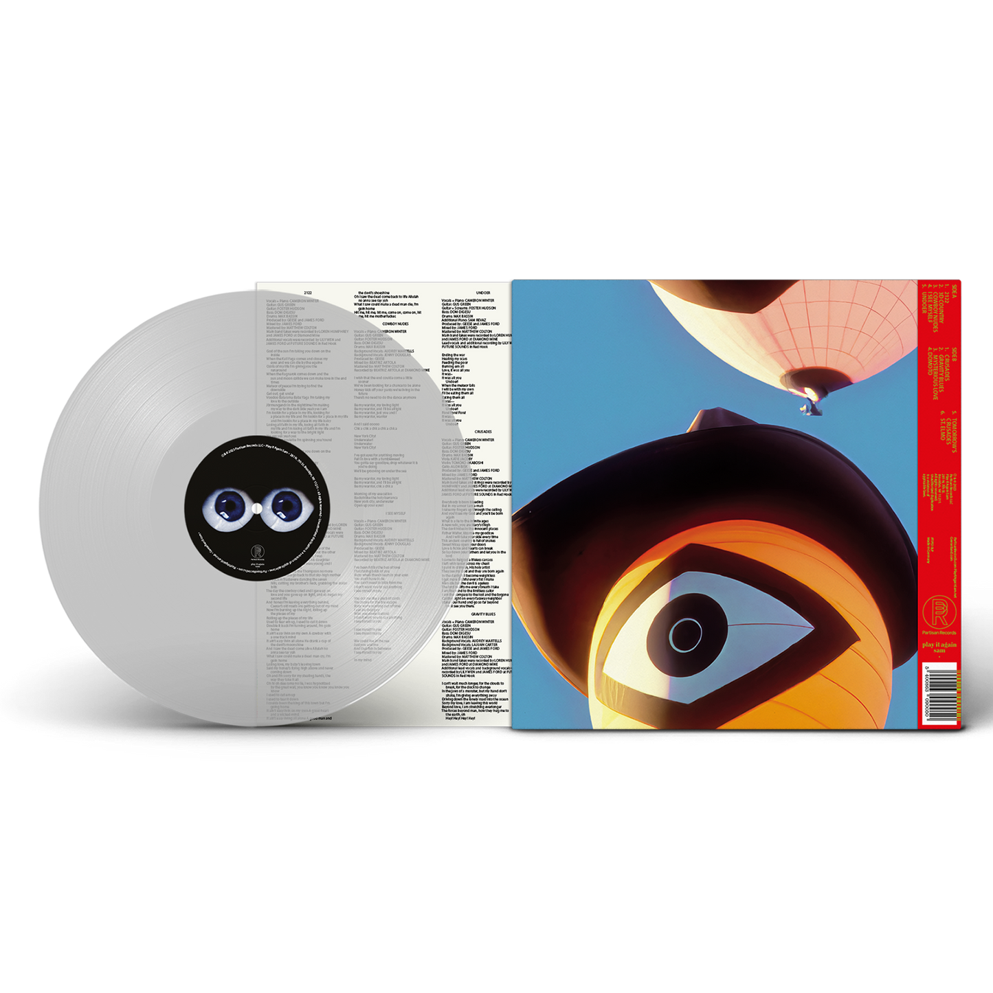 3D Country LP (Crystal Clear) UK